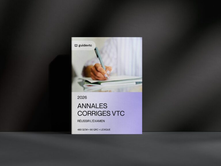 Annales corrigées VTC 2026